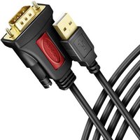AXAGON USB 2.0 Adapterkabel [1x RS232-Stecker - 1x USB 2.0] ADS-1PSN von AXAGON