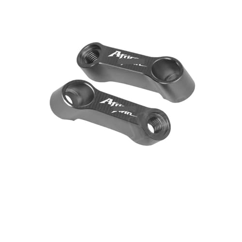 Für Africa Twin Für CRF1100L Für CRF 1100L Für ZR750 Motorrad-Rückspiegel-Extender-Riser-Erweiterungsadapter Motorradzubehör Riser Mount Extender von AXCAR
