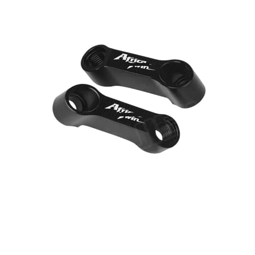 Für Africa Twin Für CRF1100L Für CRF 1100L Für ZR750 Motorrad-Rückspiegel-Extender-Riser-Erweiterungsadapter Motorradzubehör Riser Mount Extender von AXCAR