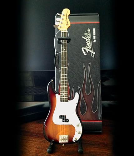 Axe Heaven Fender Precision Bass Sunburst Mini Guitar Replica von AXE HEAVEN