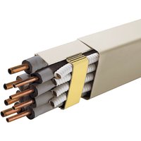 Axelair - Folienkanal elfenbeinfarben - 2m 140x90 Axelair - Folienkanal elfenbeinfarben - 2m 140x90 von AXELAIR