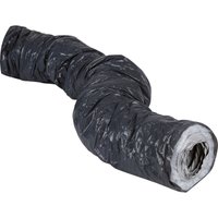 Flexibler isolierter PE-Schlauch mit Polyesterwatte 25mm - Ø80 - Länge 6m von AXELAIR
