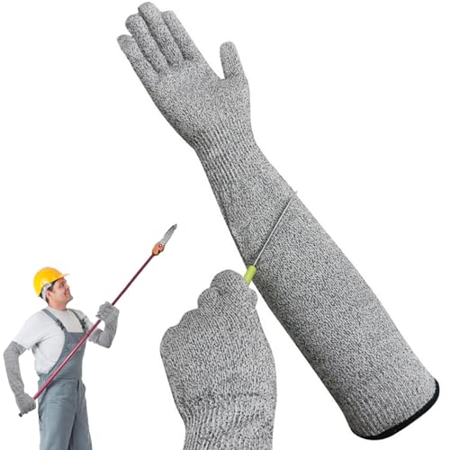 AXERHK Gartenhandschuhe, Schnittschutzhandschuhe, Gartenhandschuhe Dornenfest zum Beschneiden von Rosen,Orange Extra lange Arbeitshandschuhe für Garten und Haushaltsaufgaben(45cm) AXERHK Gartenhandschuhe, Schnittschutzhandschuhe, Gartenhandschuhe Dornenfest zum Beschneiden von Rosen,Orange Extra lange Arbeitshandschuhe für Garten und Haushaltsaufgaben(45cm) von AXERHK
