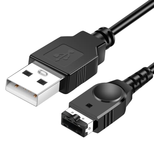 AXFEE 1 Stück Ladekabel für DS, 3.9FT 1.2m USB Ladekabel Power Ladegerät Cord Lead Adapter, GBA SP Ladegerät USB Kabel, Lade Kabel, Kompatibel mit NDS GBASP, DS Game Boy Advance SP von AXFEE