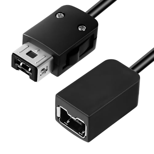 AXFEE Verlängerungskabel Kompatibel mit Nintendo NES, Verlängerungskabel Kompatibel-mit WII Remote, WII-Nunchuck Controller und NES Classic Mini-Controllern(10FT / 3m) von AXFEE