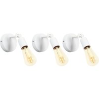 Wandleuchte, Moderne 180 Degree Einstellbar Einfach Wandlampe aus Metall für Schlafzimmer Wohnzimmer Esszimmer Weiß 3PCS Wandleuchte, Moderne 180 Degree Einstellbar Einfach Wandlampe aus Metall für Schlafzimmer Wohnzimmer Esszimmer Weiß 3PCS von AXHUP