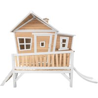 Emma Spielhaus Braun/Weiß - Weiße Rutsche von AXI