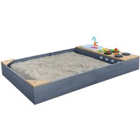 Kelly Sandkasten mit Spielküchenzeile Grau/braun von AXI
