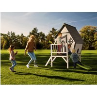 AXI Kinderspielhaus »Cabin XL«, BxHxT: 240 x 215 x 167 cm, Holz, grau/weiß von AXI