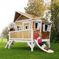 AXI Kinderspielhaus »Emma«, BxHxT: 349 x 227 x 193 cm, Holz, braun/weiß AXI Kinderspielhaus »Emma«, BxHxT: 349 x 227 x 193 cm, Holz, braun/weiß von AXI
