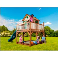 AXI Kinderspielhaus »Liam«, BxHxT: 377 x 291 x 255 cm, Holz, braun/grün AXI Kinderspielhaus »Liam«, BxHxT: 377 x 291 x 255 cm, Holz, braun/grün von AXI