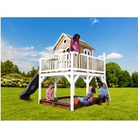 AXI Kinderspielhaus »Liam«, BxHxT: 377 x 291 x 255 cm, Holz, braun/weiß/grau von AXI