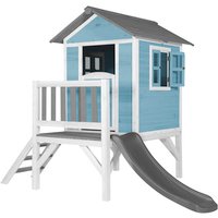 AXI Kinderspielhaus »Lodge XL«, BxHxT: 240 x 189 x 167 cm, Holz, blau/grau von AXI