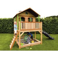 AXI Kinderspielhaus »Marc«, BxHxT: 432 x 293 x 212 cm, Holz, braun/grün/grau AXI Kinderspielhaus »Marc«, BxHxT: 432 x 293 x 212 cm, Holz, braun/grün/grau von AXI