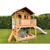 AXI Kinderspielhaus »Marc«, BxHxT: 432 x 293 x 212 cm, Holz, braun/grün/weiß AXI Kinderspielhaus »Marc«, BxHxT: 432 x 293 x 212 cm, Holz, braun/grün/weiß von AXI
