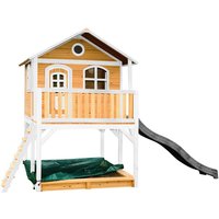 AXI Kinderspielhaus »Marc«, BxHxT: 432 x 293 x 212 cm, Holz, braun/weiß/grau AXI Kinderspielhaus »Marc«, BxHxT: 432 x 293 x 212 cm, Holz, braun/weiß/grau von AXI
