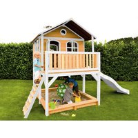 AXI Kinderspielhaus »Marc«, BxHxT: 432 x 293 x 212 cm, Holz, braun/weiß AXI Kinderspielhaus »Marc«, BxHxT: 432 x 293 x 212 cm, Holz, braun/weiß von AXI