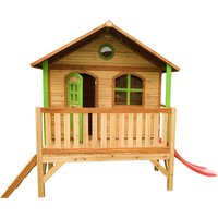 AXI Kinderspielhaus »Stef«, BxHxT: 349 x 233 x 212 cm, Holz, braun/grün/rot AXI Kinderspielhaus »Stef«, BxHxT: 349 x 233 x 212 cm, Holz, braun/grün/rot von AXI