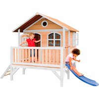 AXI Kinderspielhaus »Stef«, BxHxT: 349 x 233 x 212 cm, Holz, braun/weiß/blau AXI Kinderspielhaus »Stef«, BxHxT: 349 x 233 x 212 cm, Holz, braun/weiß/blau von AXI