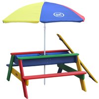 AXI Nick Sand & Wasser Picknicktisch Regenbogen - Sonnenschirm Regenbogen von AXI