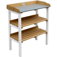 AXI Pflanztisch, braun/weiss von AXI