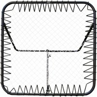 Rebounder88 Rückprallwand klappbar Rebounder / Rebound Netz für Fußball 88x88 cm Tragbare Prellwand für Fussball Training - Schwarz - AXI von AXI