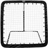 RebounderPro120 Rückprallwand klappbar Rebounder / Rebound Netz für Fußball 120x120 cm Tragbare Prellwand für Fussball Training - Schwarz - AXI von AXI