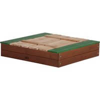 AXI Sandkasten mit Sitzbank »Ella«, 100 x 95 x 20 cm (LxBxH), hemlockholz - braun von AXI