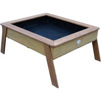 AXI Sandtisch, mit Hochbeet, BxHxL: 93,5 x 93,5 x 110 cm - braun von AXI