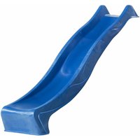 Sky230 Rutsche mit Wasseranschluss Blau - 228 cm Anbau Element für Kinder Spielturm / Spielhaus / Stelzenhaus Wasserrutsche / Anbaurutsche für von AXI