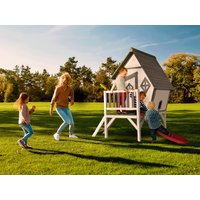 AXI Spielhaus Cabin XL grau B/H/T: ca. 240x215x167 cm von AXI