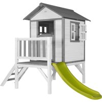 AXI Spielhaus Lodge XL grau B/H/L: ca. 240x189x167 cm von AXI