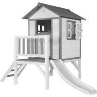 AXI Spielhaus Lodge XL grau B/H/L: ca. 240x189x167 cm von AXI