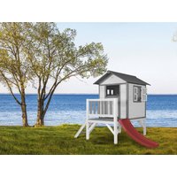 AXI Spielhaus Lodge XL grau B/H/T: ca. 240x189x167 cm von AXI