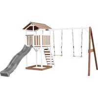 AXI Spielturm Beach Tower braun B/H/L: ca. 357x242x349 cm von AXI