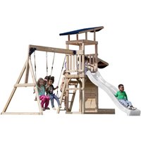 AXI Spielturm Malik weiß B/H/L: ca. 345x270x336 cm AXI Spielturm Malik weiß B/H/L: ca. 345x270x336 cm von AXI