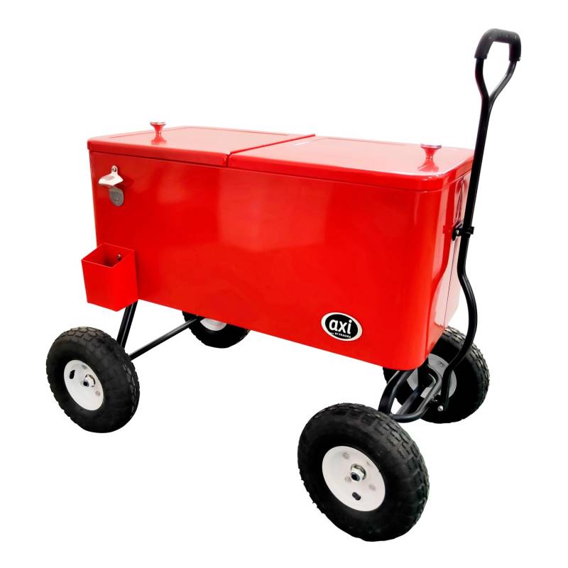 Axi Bollerwagen Kühlbox Rot 76 l von AXI