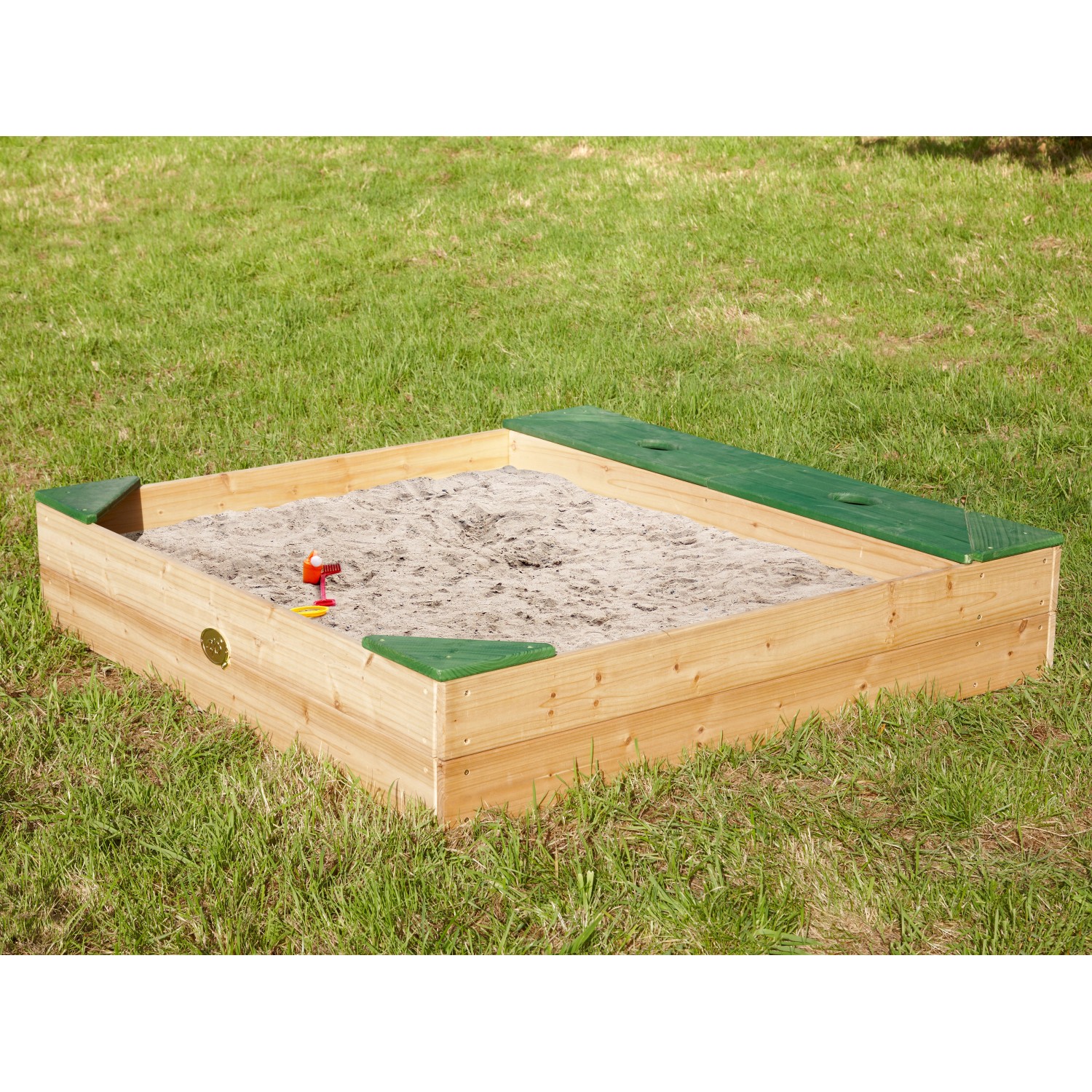 Axi Sandbox Amy mit Speicherplatz 115 cm x 115 cm FSC® von AXI