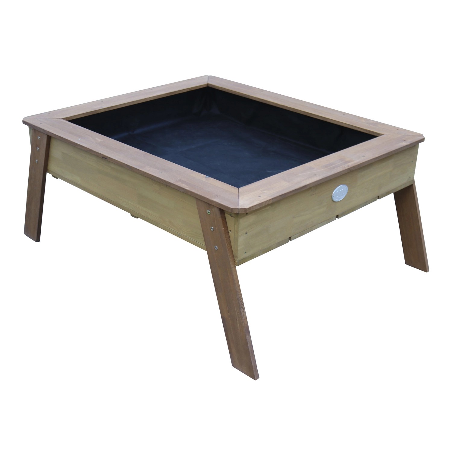 Axi Sandtisch mit Hochbeet Linda Braun 110 cm x 93,5 cm x 50 cm von AXI