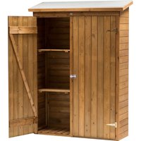 Olivier Gartenschrank aus Holz 131 x 180 cm - Braun Olivier Gartenschrank aus Holz 131 x 180 cm - Braun von AXI