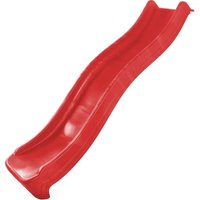 AXI - Sky220 Rutsche mit Wasseranschluss Rot - 220 cm Anbau Element für Kinder Spielturm/Spielhaus/Stelzenhaus Wasserrutsche/Anbaurutsche für von AXI