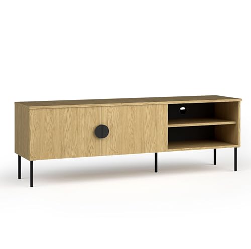 AXLIVING TV Schränke Brunelli 160 cm Eiche Baltic Lowboard für TV AXLIVING TV Schränke Brunelli 160 cm Eiche Baltic Lowboard für TV von AXLIVING