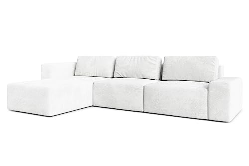 AXLIVING Arkleton Couch XXL L Form 360 cm in Weiß – Modern & Bequem L AXLIVING Arkleton Couch XXL L Form 360 cm in Weiß – Modern & Bequem L von AXLIVING