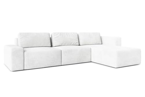 AXLIVING Arkleton Couch XXL L Form 360 cm in Weiß – Modern & Bequem R AXLIVING Arkleton Couch XXL L Form 360 cm in Weiß – Modern & Bequem R von AXLIVING