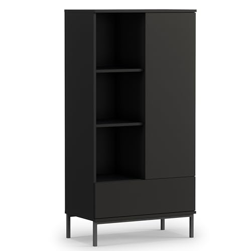 AXLIVING Bücherregal Modern „Queba QT03“ – 70cm Breite Design Schwarz AXLIVING Bücherregal Modern „Queba QT03“ – 70cm Breite Design Schwarz von AXLIVING