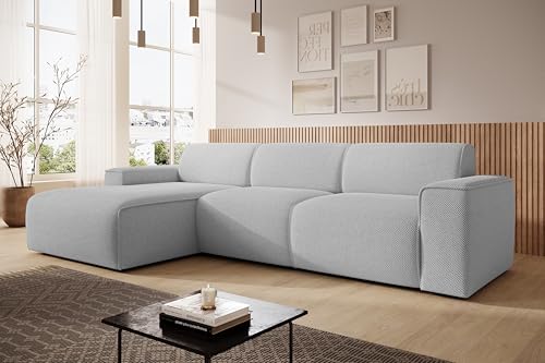 AXLIVING Couch Sofa L Form Didim mini Beige 310 cm breit, stilvoll L von AXLIVING
