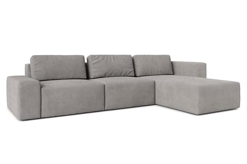 AXLIVING Couch XXL L Form Arkleton Ecksofa Grau 360cm Stil Komfort R AXLIVING Couch XXL L Form Arkleton Ecksofa Grau 360cm Stil Komfort R von AXLIVING