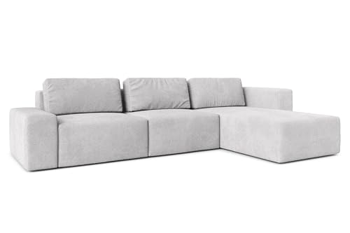 AXLIVING Couch XXL L Form Arkleton Ecksofa Groß Hellgrau 360cm Stil R AXLIVING Couch XXL L Form Arkleton Ecksofa Groß Hellgrau 360cm Stil R von AXLIVING