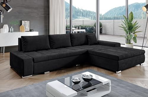 AXLIVING Eckcouch mit Bettfunktion Tunceli Anthrazit - 297 cm breit AXLIVING Eckcouch mit Bettfunktion Tunceli Anthrazit - 297 cm breit von AXLIVING