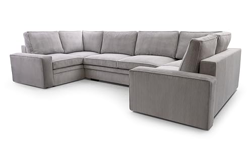 AXLIVING Ecksofa grau Treville U Wohnlandschaft XXL U Form AXLIVING Ecksofa grau Treville U Wohnlandschaft XXL U Form von AXLIVING
